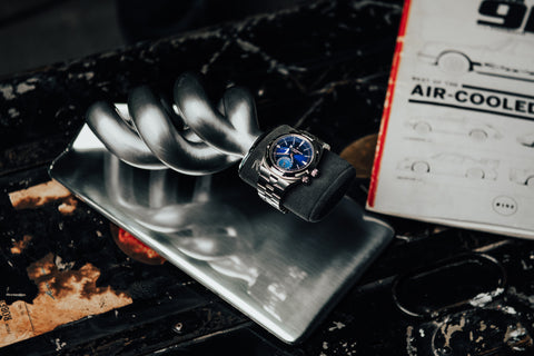 R-WERK TYP-01 - Product Image - Vacheron Constantin Overseas Dual Time Blue Dial