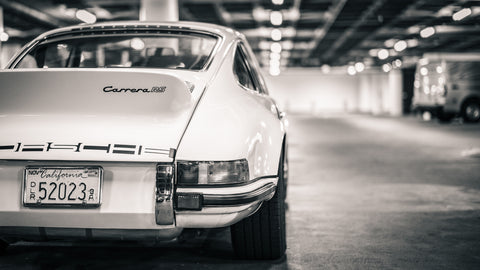 R Werk - 1973 Porsche 911 Carrera RS 2.7 ducktail spoiler - Petersen Museum